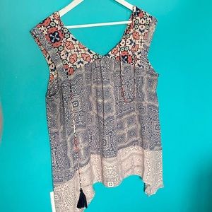 Knox Rose Target floral blouse